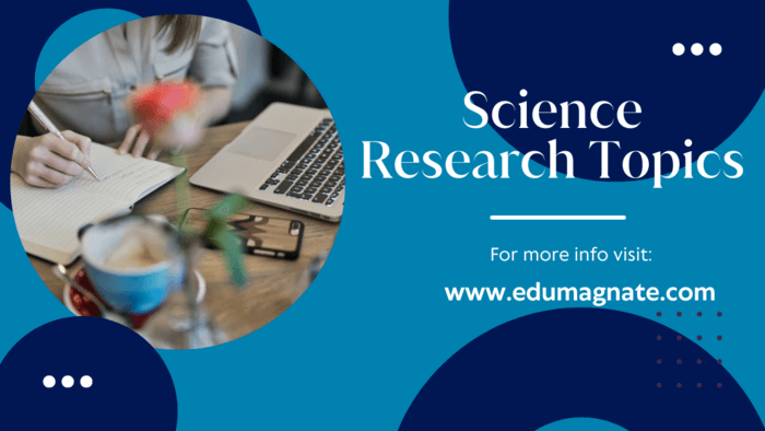 latest research topics science